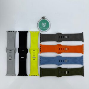 Silicone loop strap premium Silicone material with 42, 44,45, 49 mm size