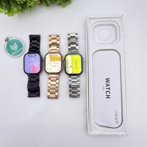 New Model Series X Smartwatch with Premium Metal Chain(allow to open parcel)