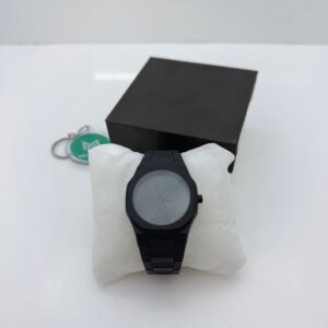 Original Black Arabic Aura Watch Full Black Dial in Fiber and Metal
