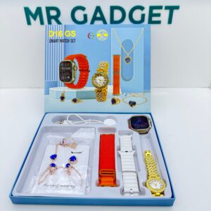 2025 D16 GS Smartwatch -Smart Watch for Girls - Full Touchscreen with Multi-Color Options, Health Tracking, and Extended Battery Life