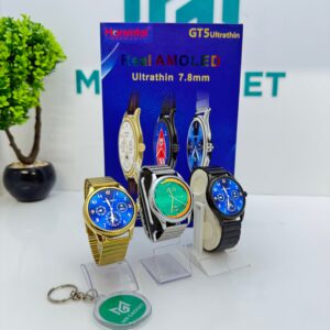 Hommtel Germany GT5 Ultrathin Smart Watch latest round display 1.28 inches screen smartwatch.