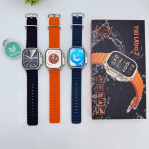 T90 Ultra 2 with different Straps ( AMOLED Display ) Allow to open parcel