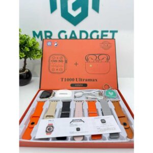 2025 T1000 Ultramax Suit 7 In1 Smart Watches with Earbuds Earphone Reloj Fashion Band Smartwatch T1000ultra Max for Mobile Phone